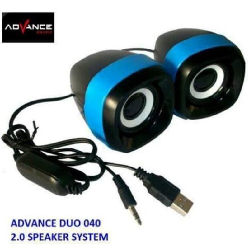 Speaker advance Duo 40/speker laptop murah