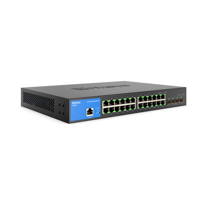 Linksys LGS328C 24-Port Gigabit with 10G SFP+ Managed Switch