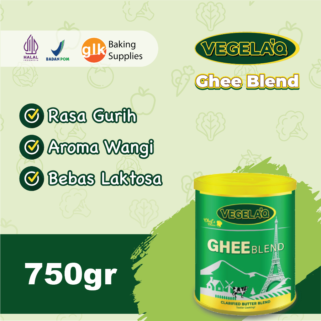 

VEGELA’Q Ghee Blend 750gr / Minyak Sapi Sebatian