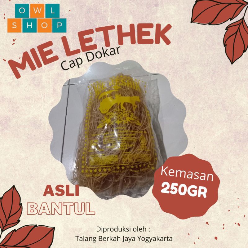 

Mie Jawa Lethek Resik Cap Dokar 250 Gr
