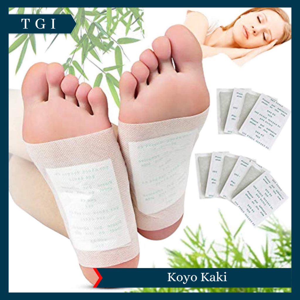 TGI - [2 PCS] KOYO TEMPELAN KAKI / DETOX FOOT PADS HERBAL / FOOT MASK / KOYO KAKI PENYERAP RACUN