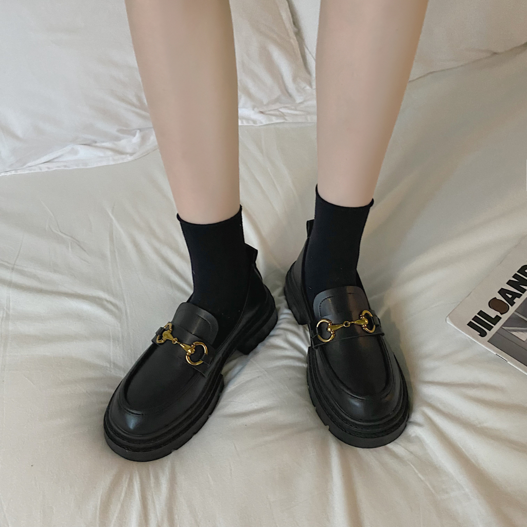 Korean Docmart Horsebit Pumps Mid-Heels 5394 (35-40)