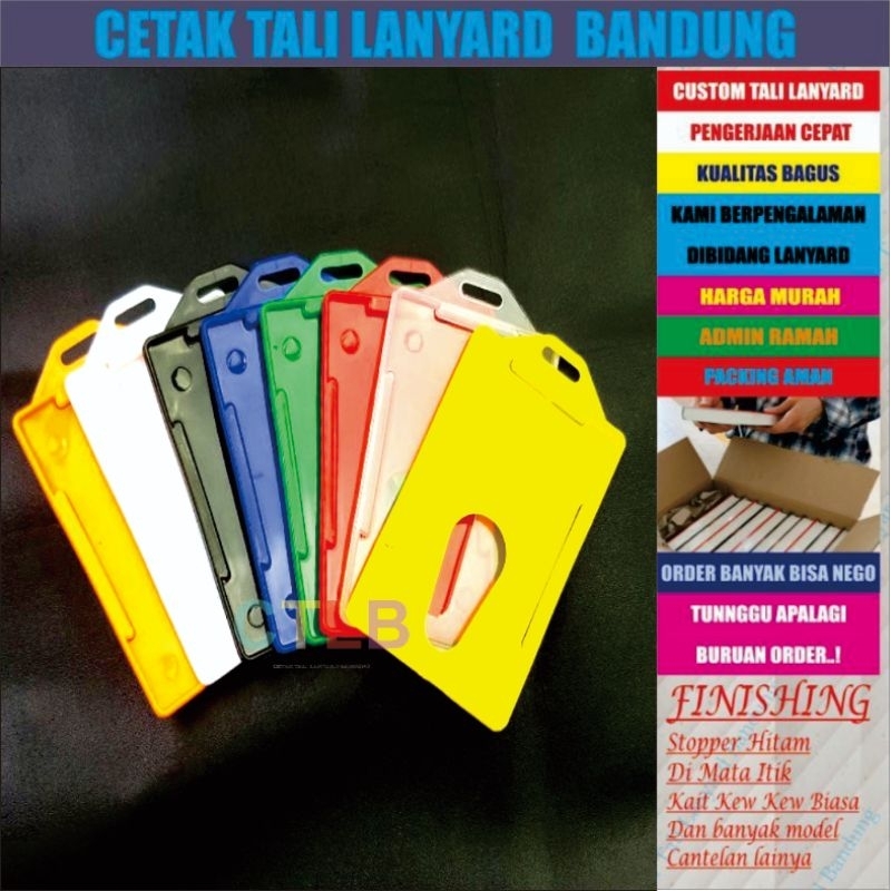 

frame id card standar/casing id card standar/tempat id card plastilk