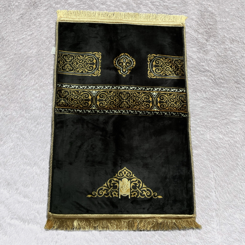 Sajadah Busa Turki Tebal Motif Kiswah Ka’bah