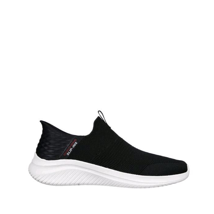 SKECHERS ULTRA FLEX 3.0 SLIP INS MEN'S SLIP ON SHOES - BLACK ORIGINAL