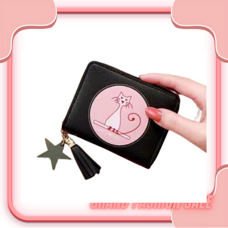 [LOKAL] DOMMO - D1290 DOMPET TAEYON - Dompet Lipat Wanita Morymony