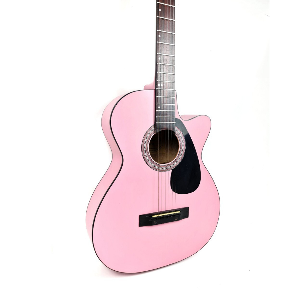 Gitar Akustik Yamaha Warna Pink Murah Jakarta