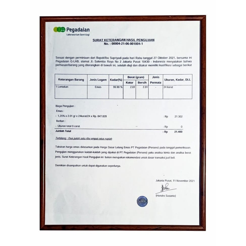 Emas Baby Gold New 0.1 Gram Investasi Emas MiniGold Microgram Dealer Resmi Bandung