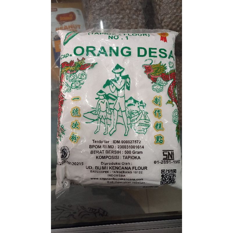 

tepung tani orang desa/tepung tapioka kemasaan 1kg