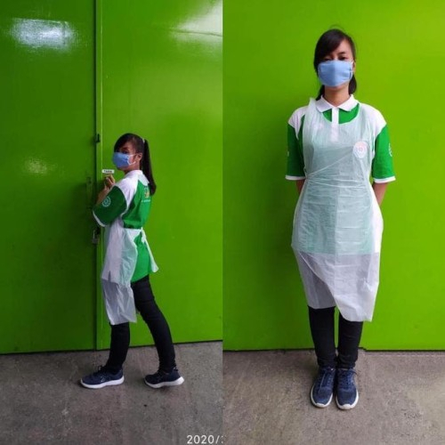 Apron Plastik Medis Celemek Plastik Apron film