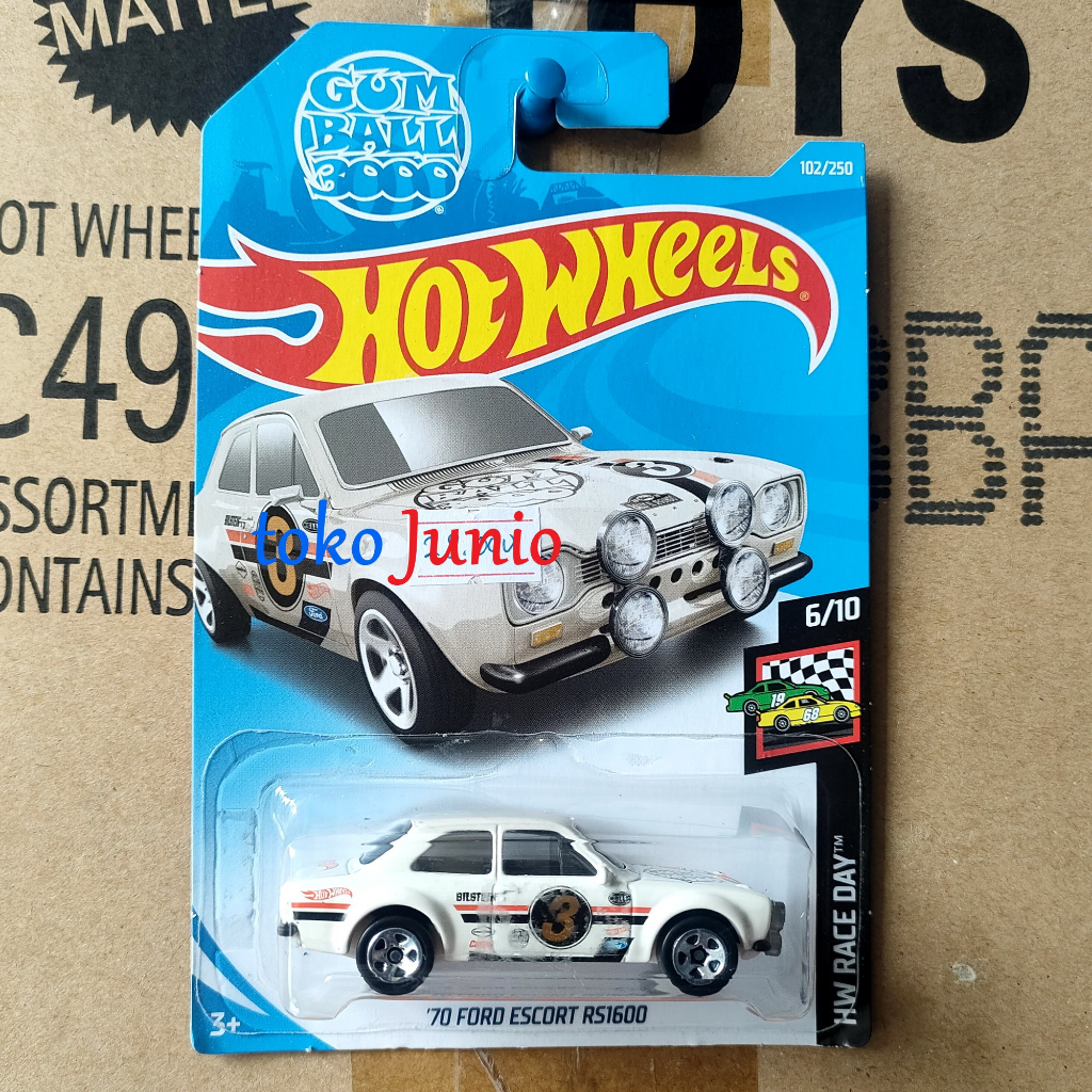 Hotwheels 70 Ford Escort RS1600