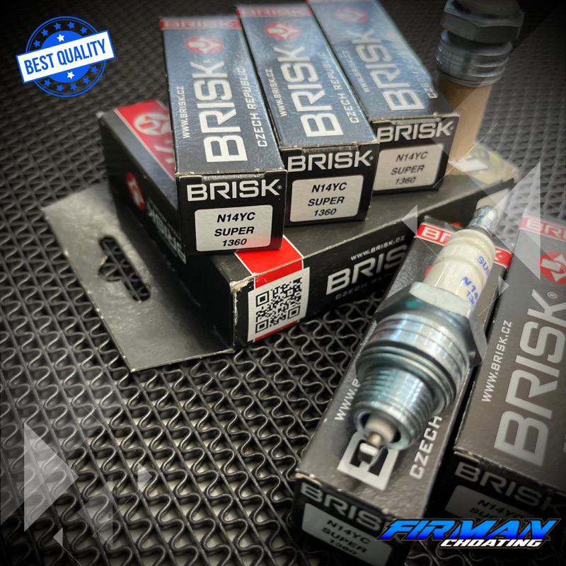 BUSI BRISK RACING L14C SUPER 1366 PENDEK UNTUK 2 TAK TWO STROKE F1ZR SATRIA VESPA DLL