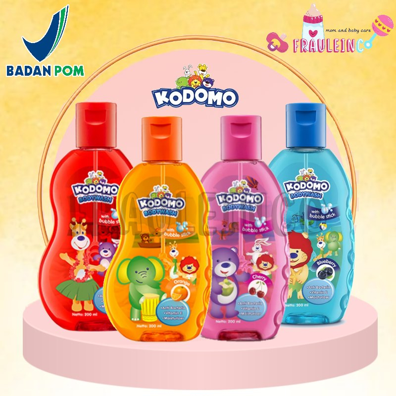 *FRAULEINCO* KODOMO Shower Gel Strawberry Botol 200ML