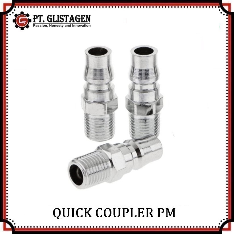 Quick Coupler PM ( 20,30,40 ) Sambungan Selang Kompresor Recoil Cuk PM