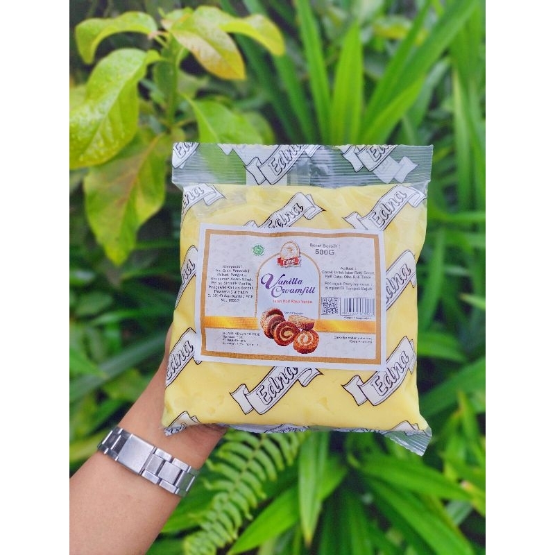 

EDNA CREAM VANILLA,STRAWBERRY,BLUEBERRY 500GR /selai /olesan /vanila /krim /krem/isian