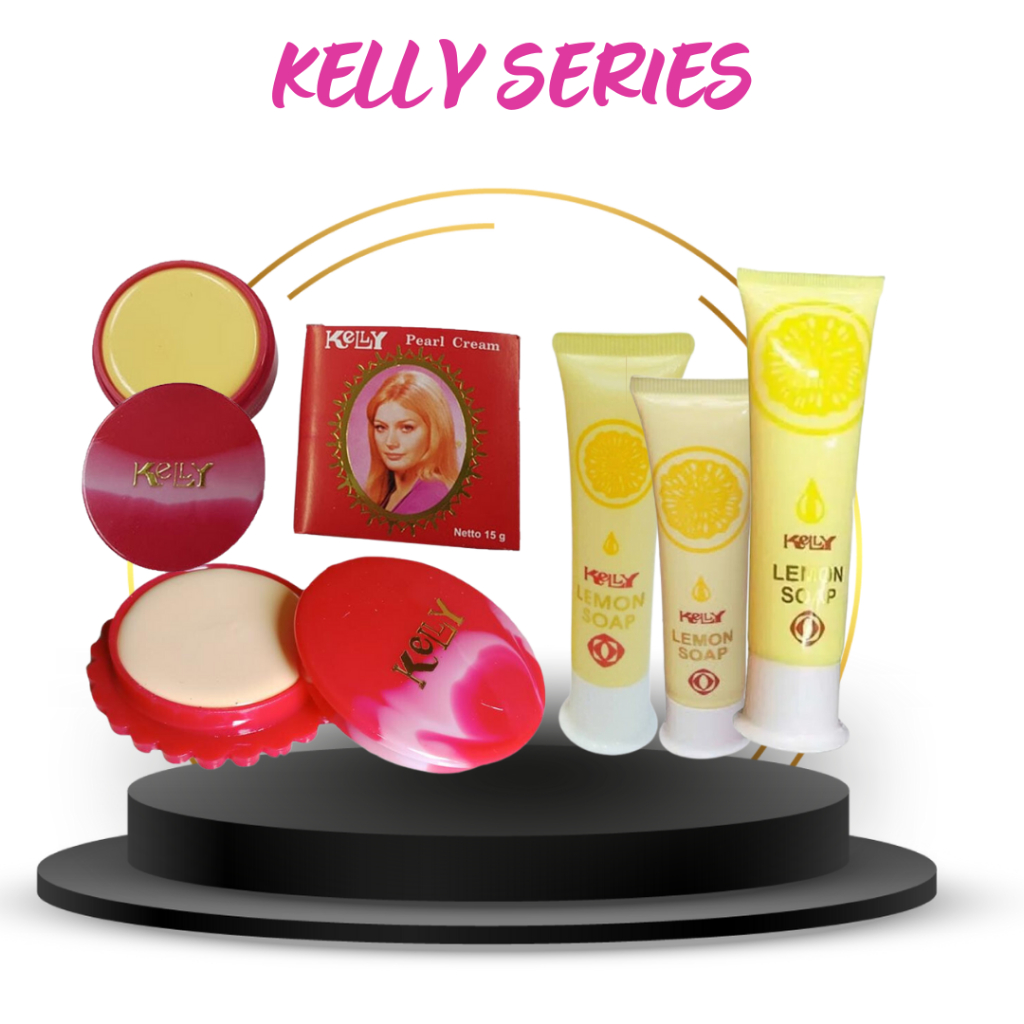 KELLY PEARL CREAM ORIGINAL / BEDAK KELLY/KELY KELI ASLI BPOM