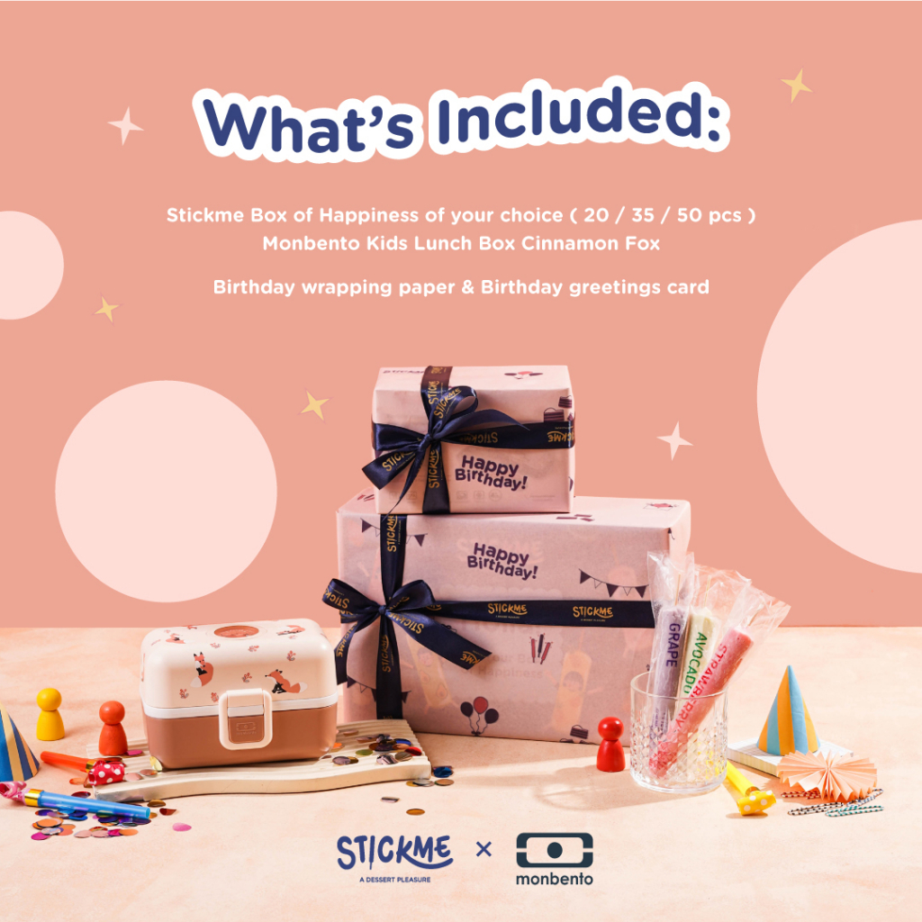 STICKME x Monbento KIDS BIRTHDAY PACKAGE