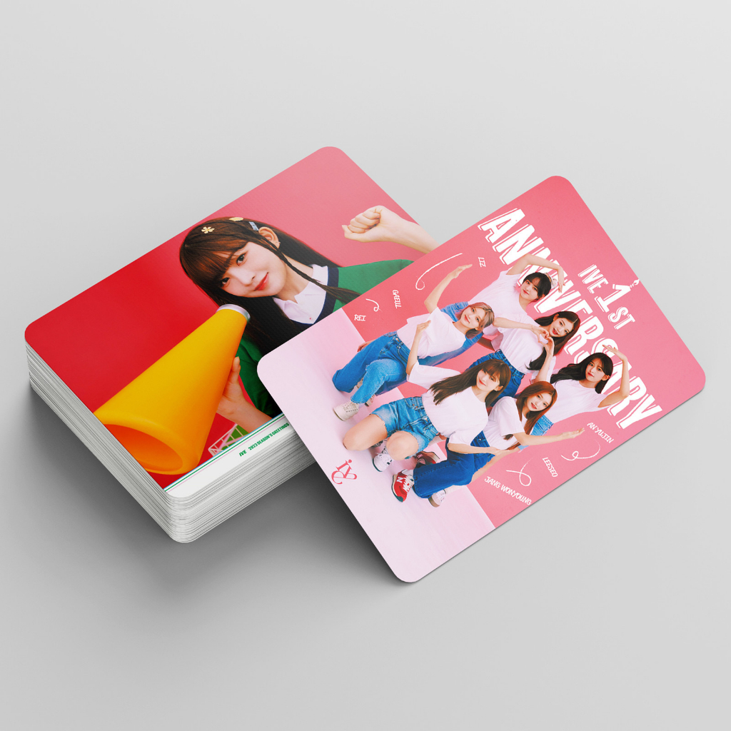 [kstuffind] IVE SEASON GREETING 2023 PHOTOCARD LOMO CARD PHOTO KARTU FOTO PC DIVE MURAH 54 PCS 54PCS