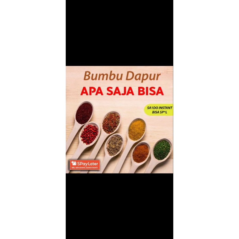 

BUMBU DAPUR TERMURAH DAN AJAIB