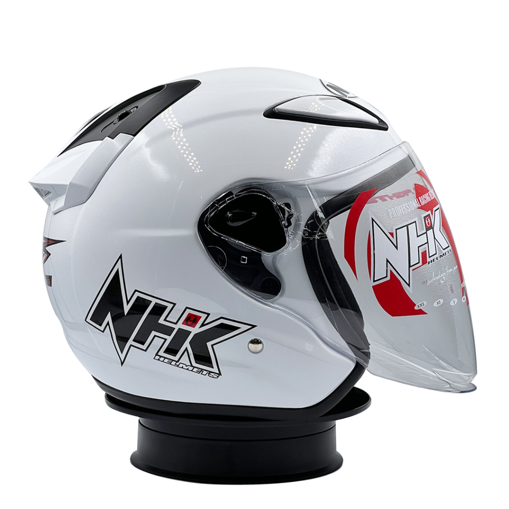 Helm NHK R6 Solid White