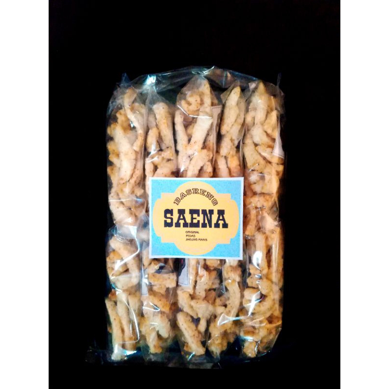 

Basreng Pedas 1pack isi 10bks Saena