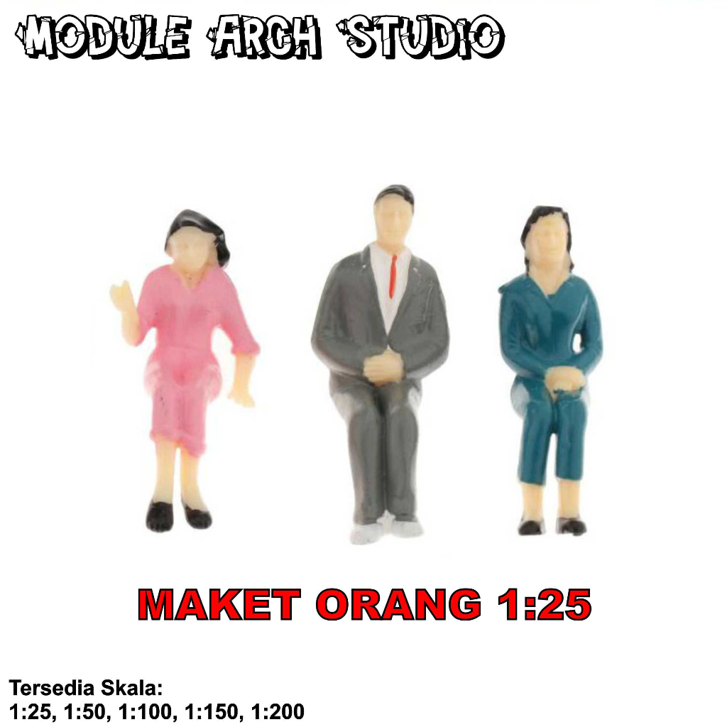 Maket Orang 1:25 - Figure 1:25