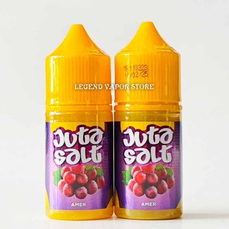 SALT NIC -  LIQUID JUTA AMER 30ML 12MG 30MG AUTHENTIC JUTA JUICE