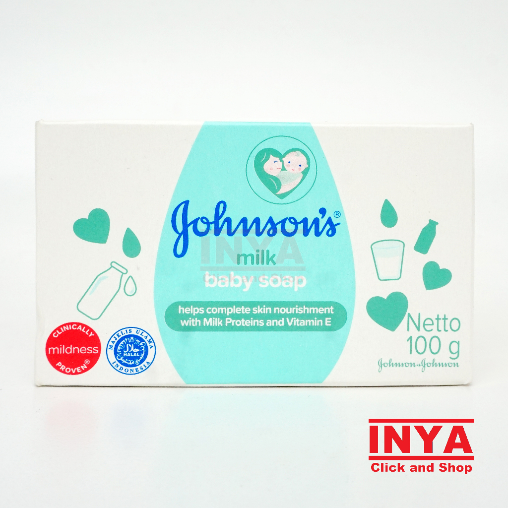 Johnson Milk Baby Soap 100gr - Sabun Bayi