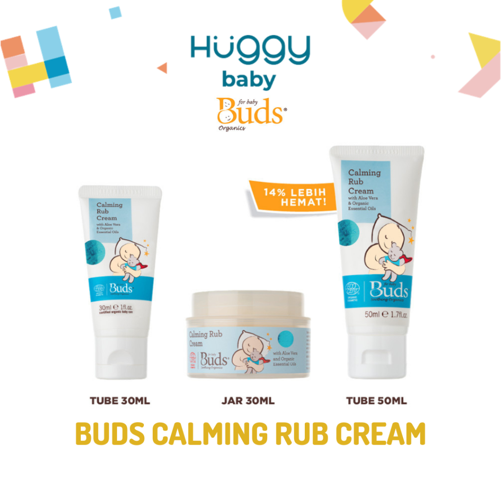 Buds Soothing Organics Calming Rub Cream