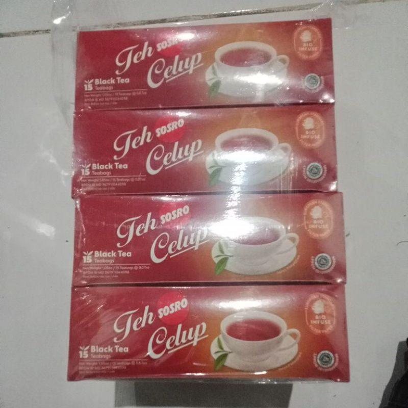 

teh celup sosro black tea 15 teabag