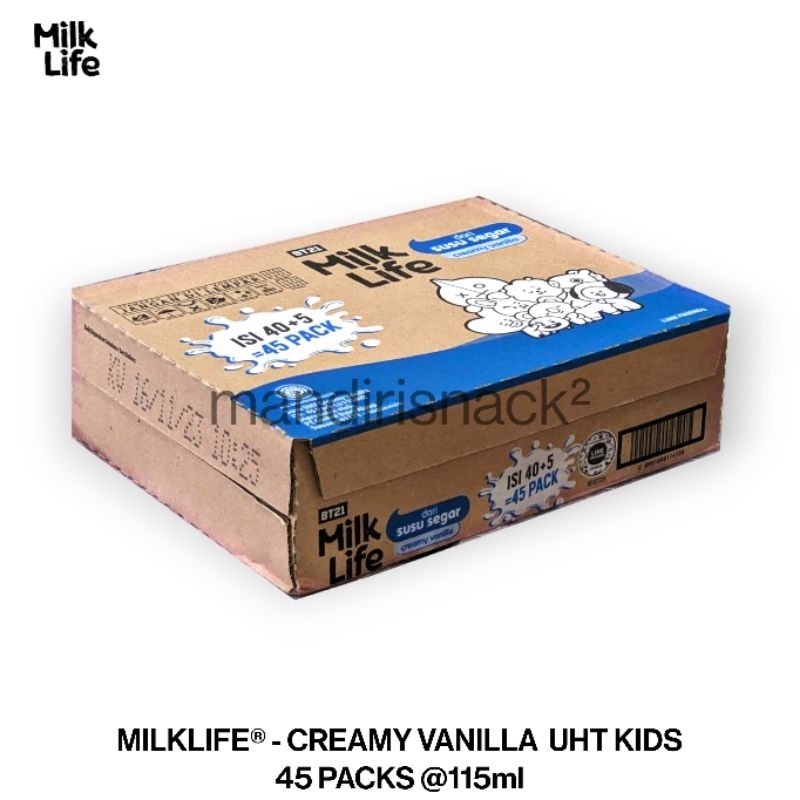 

MILK LIFE - CREAMY VANILLA UHT KIDS