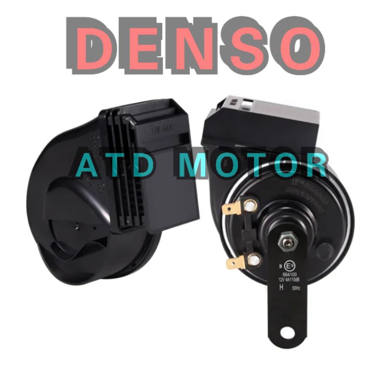 KLAKSON KEONG DENSO WATERPROOF SUARA BASS MOTOR MOBIL ORIGINAL DENSO JAPAN