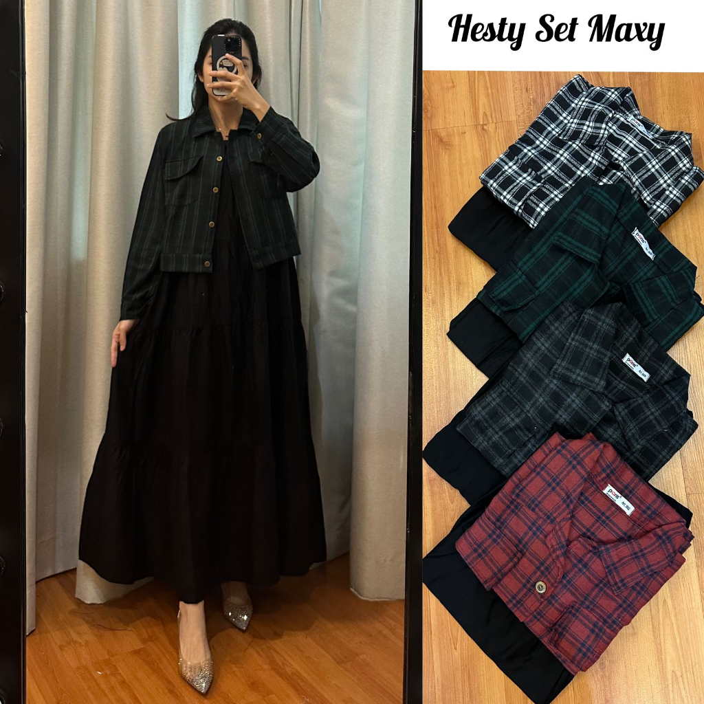 HESTY KOTAK MAXY SET 2IN1-INER MAXY RAYON TWILL OUTER FLANEL KOTAK