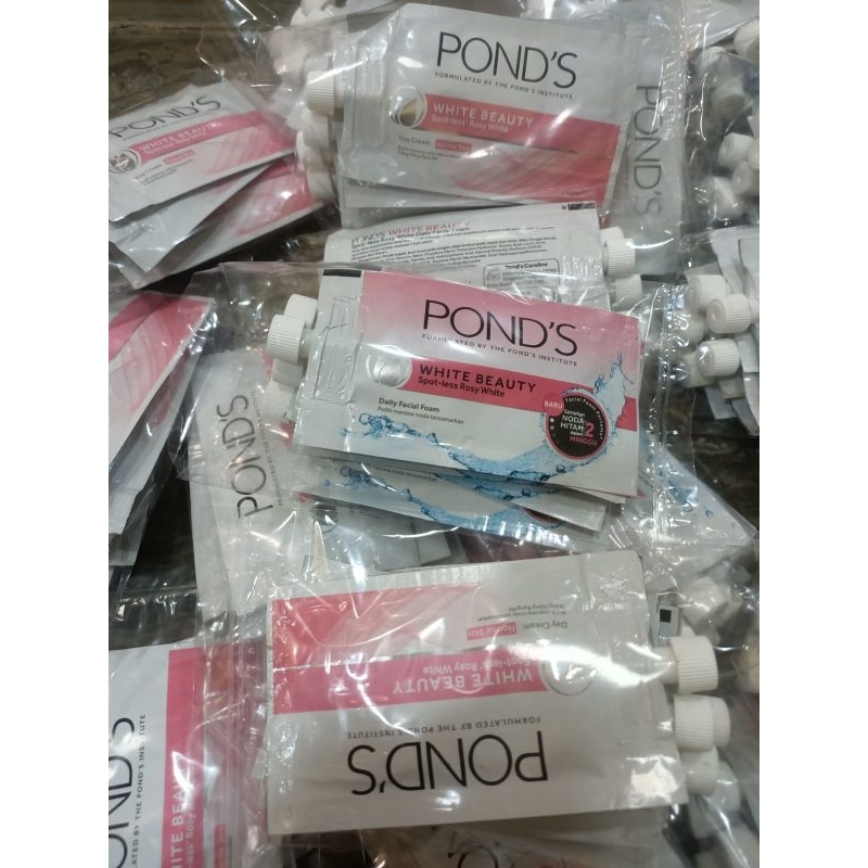 ponds facial foam rijek kemasan luar dpt 6 pcs