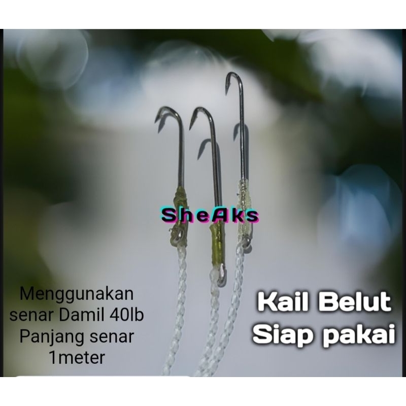 Kail Belut Siap Pakai Leher Panjang Baja Carbon