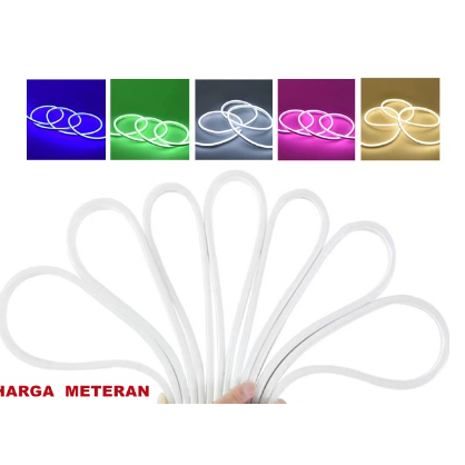 Lampu LED Neon Flexible METERAN IP65 Waterproof