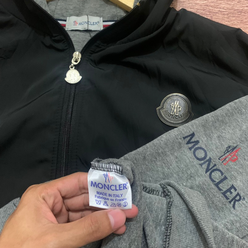 Zip hoodie moncler second original