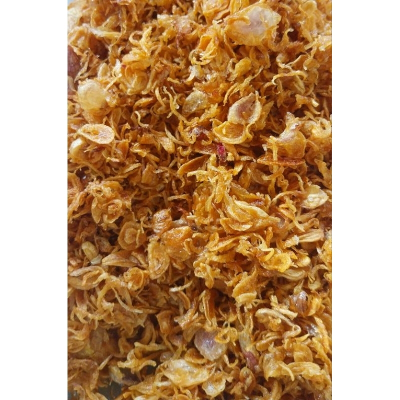 

Bawang Goreng Premium / Bawang Goreng Asli Tanpa Tepung / Bawang Goreng Kampung Berat 150gr