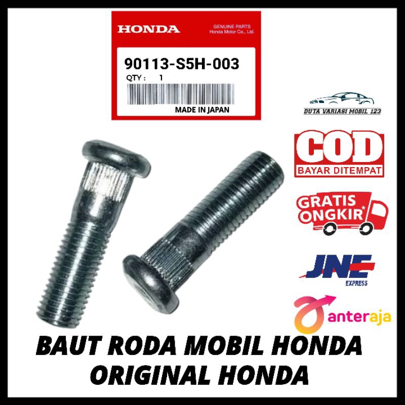 Baut Mur Velg Roda Mobil Honda
