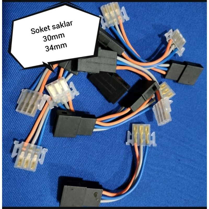 soket saklar motor universal / soket saklar 30mm 34mm Dim