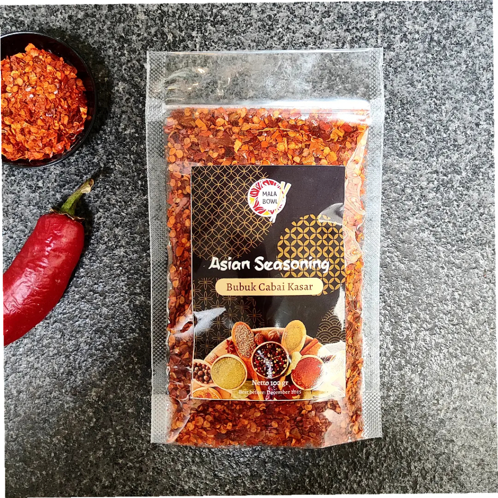 

100gr Bubuk Cabe Kasar / Chilli Flakes