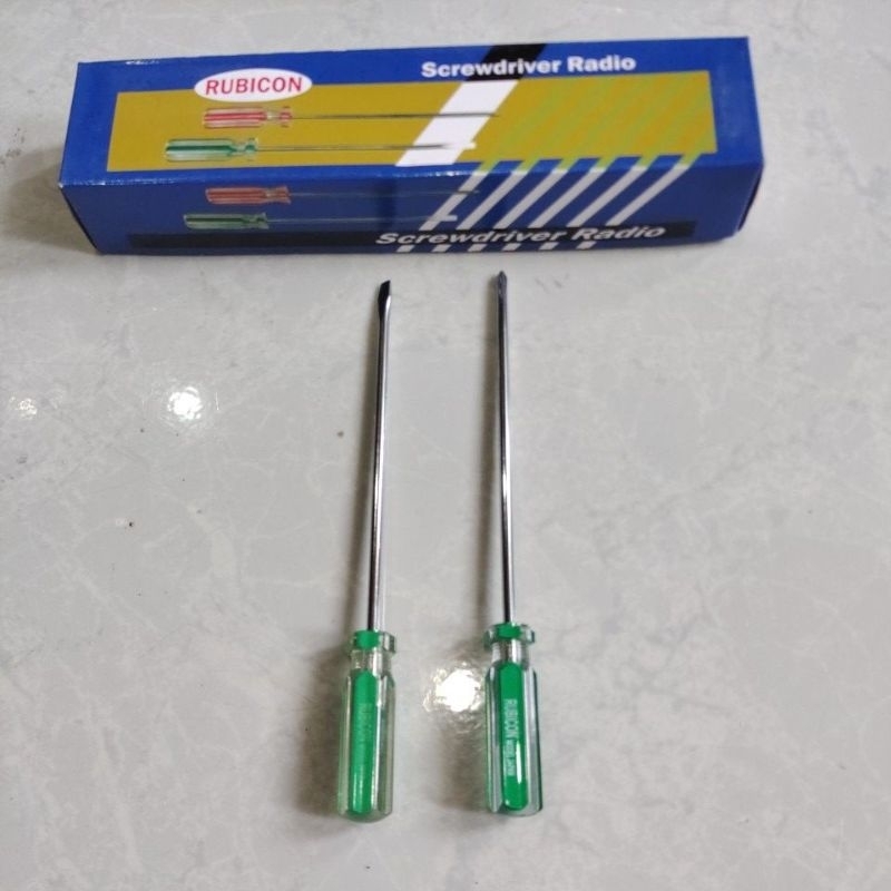 RUBICON Obeng Radio 5&quot;x4mm / RUBICON Obeng Kurus 5&quot;x4mm