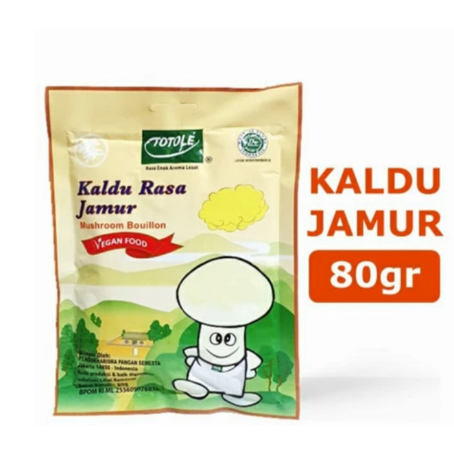 

Kaldu jamur / Totole Jamur/ Kaldu Jamur Totole 80 gram