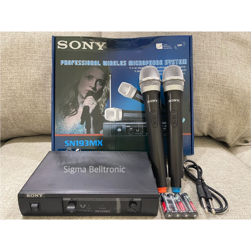 Mic wireless SONY SN-193MX. microphone wireless isi 2
