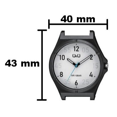 SALE Jam Tangan Pria Sporty Casual Rubber Analog Original Q&amp;Q QNQ QQ V04A Series