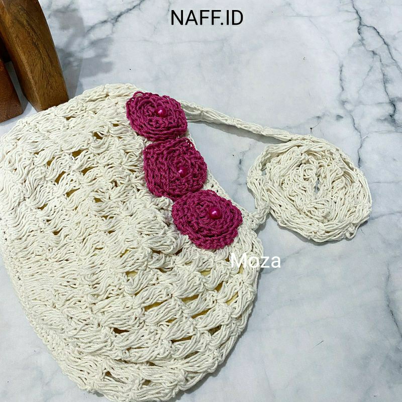 NAFF.ID-MOZA Tas HP /Handmade KnitBag Premium