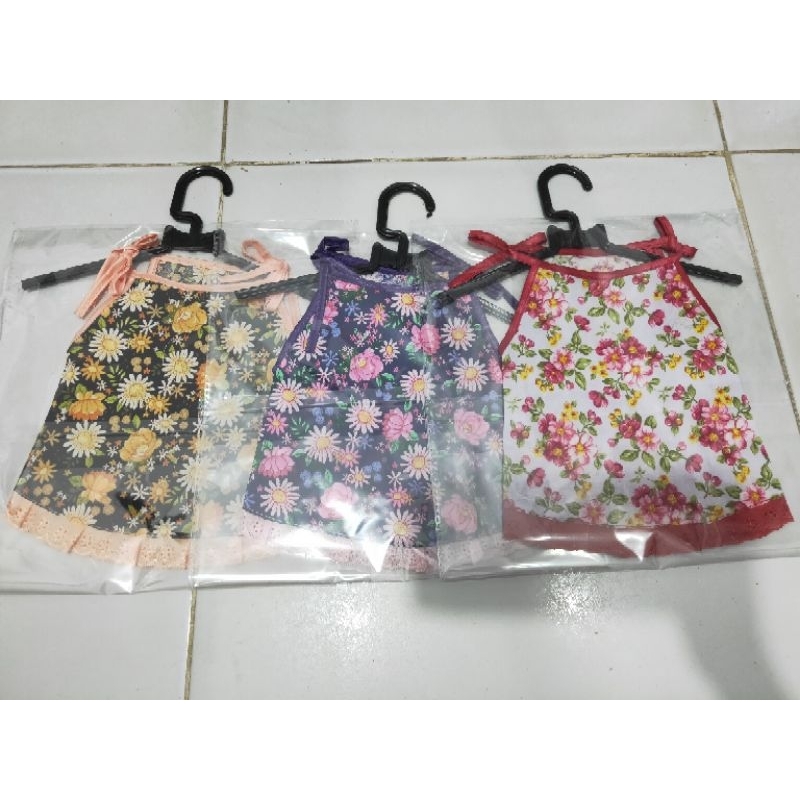 Baju Daster kucing dan anjing (motif dan warna random)