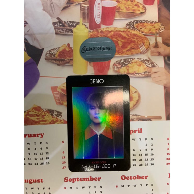 Jeno Access Card AC Resonance 2020 NCT Photocard PC Want to Sell Sale WTS
