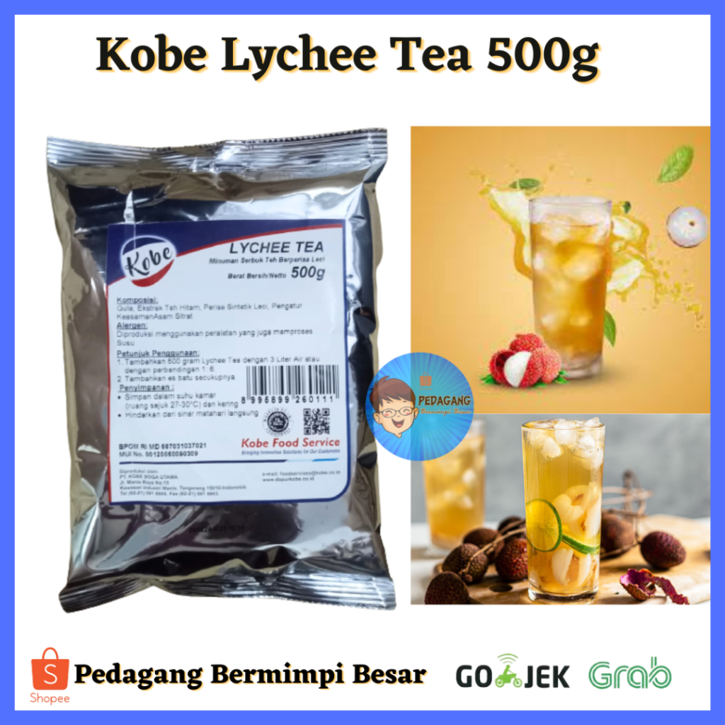 

Kobe Lychee Tea 500g/ Leci tea kobe/ Lyche ea