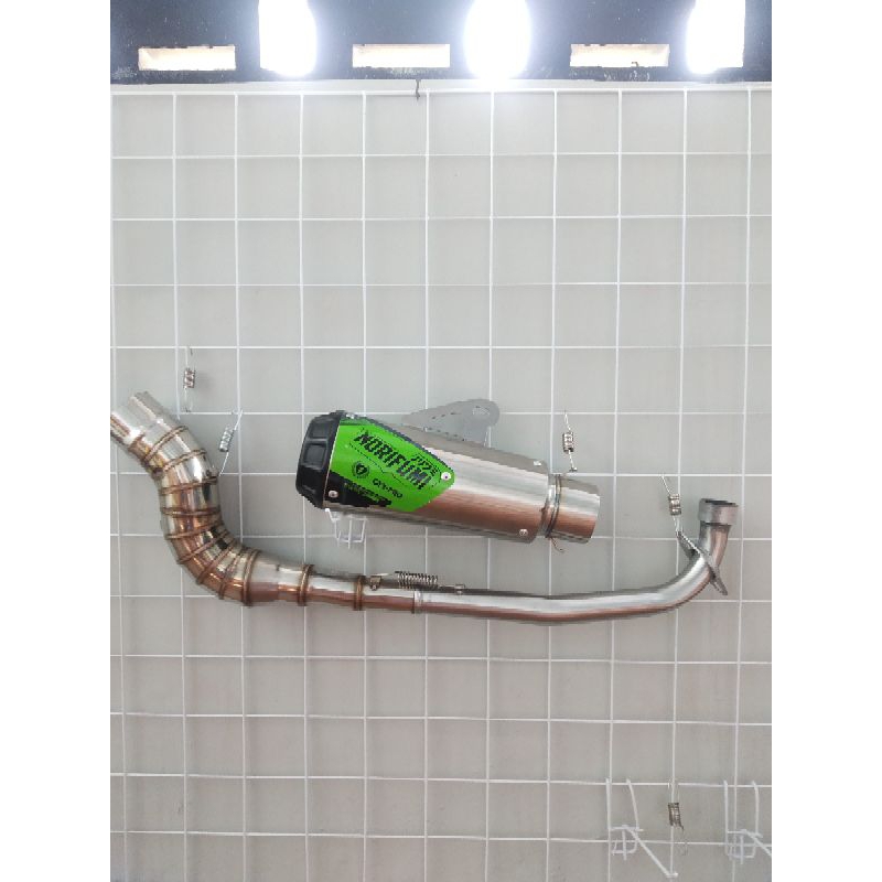 Knalpot Norifumi GTX bebek GTX Jupiter Vega Smash Revo Grand Supra